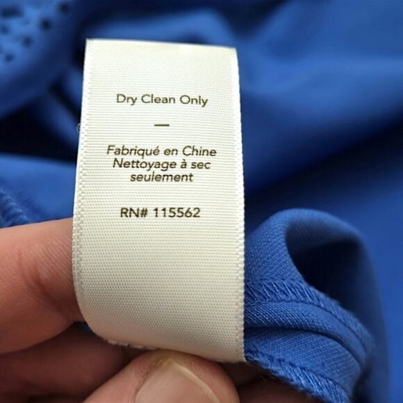 Elizabeth and James Dress Blue Fit and Flare Women’s 2 Chic Minimalism - Picture 10 of 11